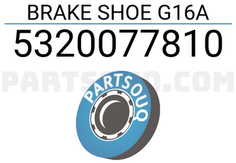 SUMIMOTO 5320077810 BRAKE SHOE G16A