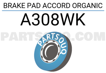 SUMIMOTO A308WK BRAKE PAD ACCORD ORGANIC