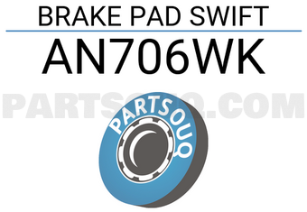 SUMIMOTO AN706WK BRAKE PAD SWIFT