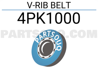 SUN 4PK1000 V-RIB BELT