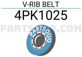SUN 4PK1025 V-RIB BELT