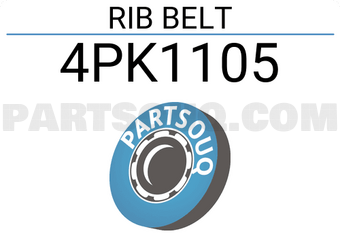 SUN 4PK1105 RIB BELT