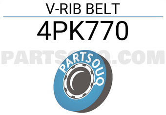 SUN 4PK770 V-RIB BELT