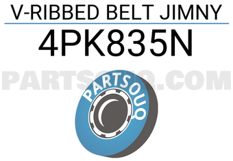 SUN 4PK835N V-RIBBED BELT JIMNY