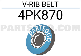 SUN 4PK870 V-RIB BELT