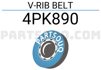 SUN 4PK890 V-RIB BELT