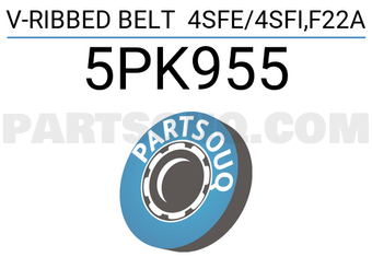 SUN 5PK955 V-RIBBED BELT 4SFE/4SFI,F22A