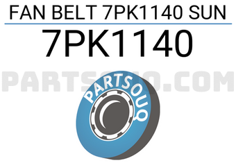 SUN 7PK1140 FAN BELT 7PK1140 SUN