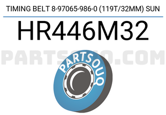 SUN HR446M32 TIMING BELT 8-97065-986-0 (119T/32MM) SUN