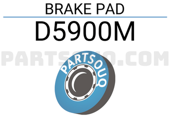 SUPERGRIP D5900M BRAKE PAD