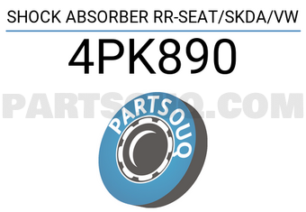 Sachs 4PK890 SHOCK ABSORBER RR-SEAT/SKDA/VW