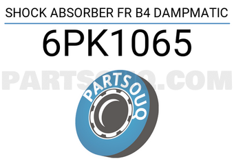 Sachs 6PK1065 SHOCK ABSORBER FR B4 DAMPMATIC