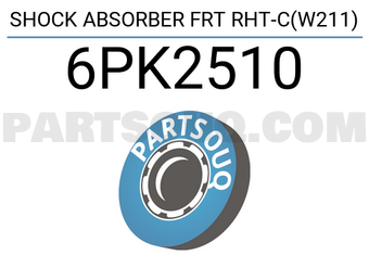 Sachs 6PK2510 SHOCK ABSORBER FRT RHT-C(W211)
