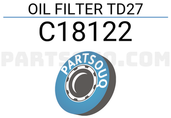 Sakura C18122 OIL FILTER TD27