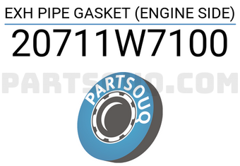 Stone 20711W7100 EXH PIPE GASKET (ENGINE SIDE)
