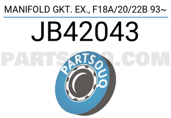 Stone JB42043 MANIFOLD GKT. EX., F18A/20/22B 93~