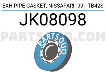 Stone JK08098 EXH PIPE GASKET, NISSAFARI1991-TB42S