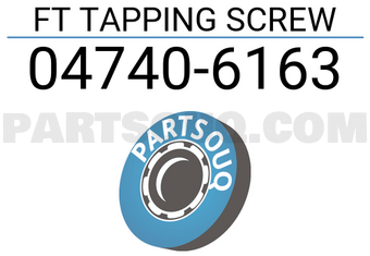Subaru 047406163 FT TAPPING SCREW