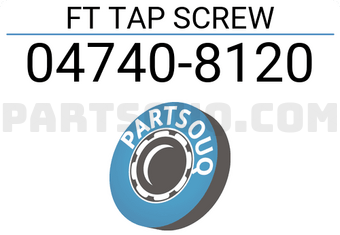 Subaru 047408120 FT TAP SCREW