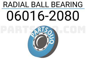 Subaru 060162080 RADIAL BALL BEARING