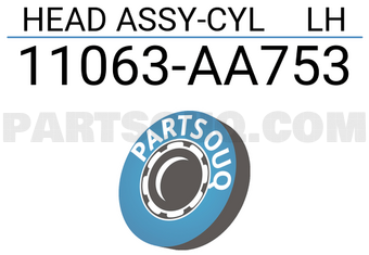 Subaru 11063AA753 HEAD ASSY-CYL LH