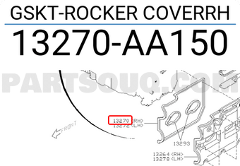 Subaru 13270AA150 GSKT-ROCKER COVERRH