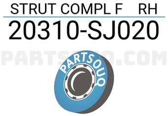 Subaru 20310SJ020 STRUT COMPL F RH