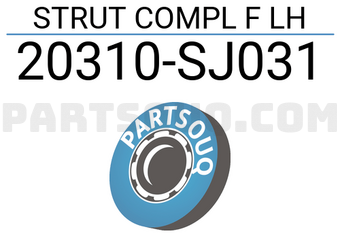 Subaru 20310SJ031 STRUT COMPL F LH