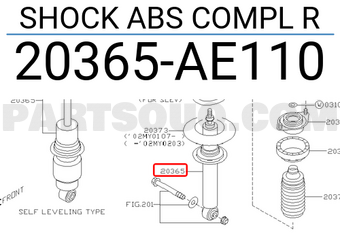 SHOCK ABSORBER 341275 | Kayaba Parts | PartSouq