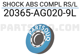 Subaru 20365AG0209L SHOCK ABS COMPL RS/L
