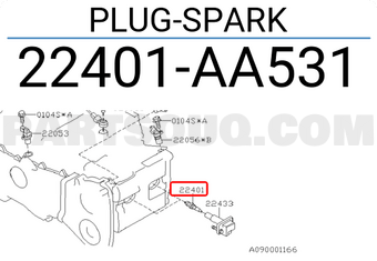 Subaru 22401AA531 PLUG-SPARK