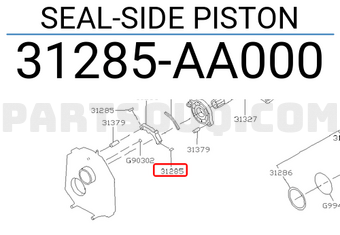 Subaru 31285AA000 SEAL-SIDE PISTON