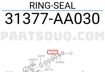 Subaru 31377AA030 RING-SEAL