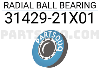 Subaru 3142921X01 RADIAL BALL BEARING