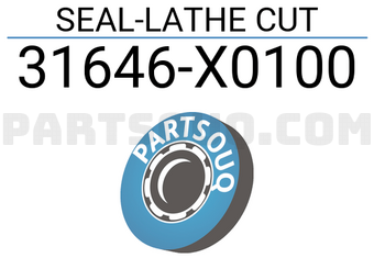 Subaru 31646X0100 SEAL-LATHE CUT