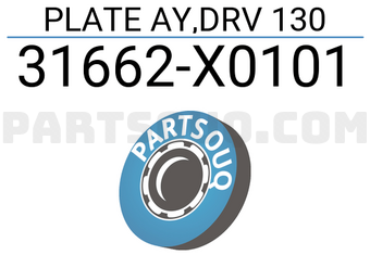 Subaru 31662X0101 PLATE AY,DRV 130