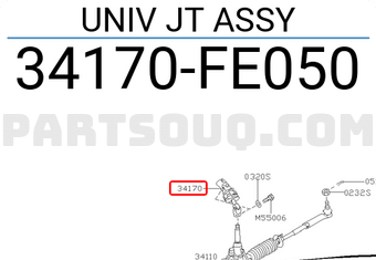 Subaru 34170FE050 UNIV JT ASSY
