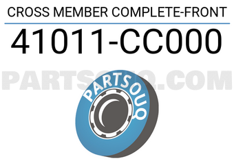 Subaru 41011CC000 CROSS MEMBER COMPLETE-FRONT