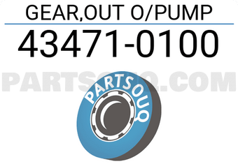 Subaru 434710100 GEAR,OUT O/PUMP