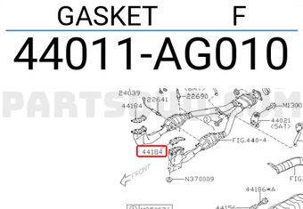 Subaru 44011AG010 GASKET F