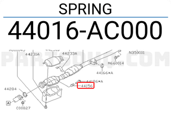 Subaru 44016AC000 SPRING