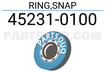 Subaru 452310100 RING,SNAP