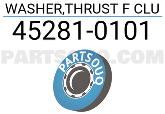 Subaru 452810101 WASHER,THRUST F CLU