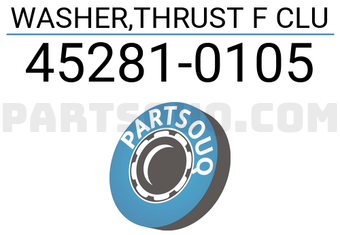 Subaru 452810105 WASHER,THRUST F CLU