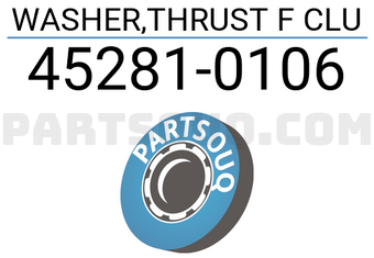 Subaru 452810106 WASHER,THRUST F CLU