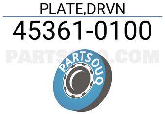 Subaru 453610100 PLATE,DRVN