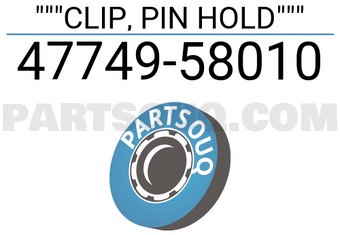 Subaru 4774958010 CLIP, PIN HOLD