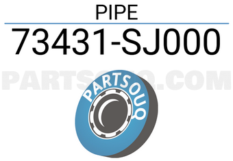 Subaru 73431SJ000 PIPE