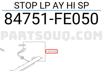 Subaru 84751FE050 STOP LP AY HI SP
