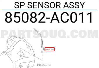 Subaru 85082AC011 SP SENSOR ASSY